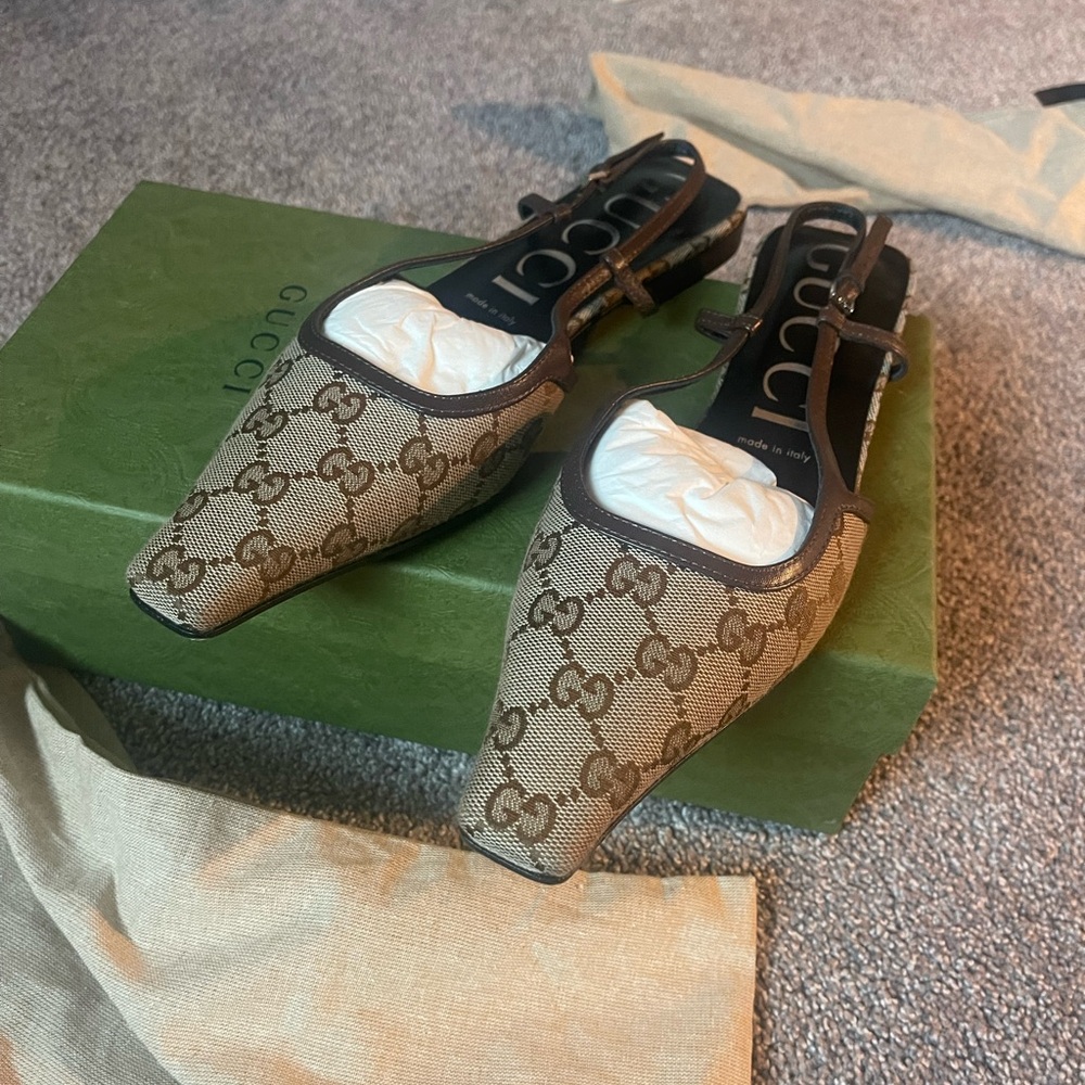 Gucci Slingback Flat